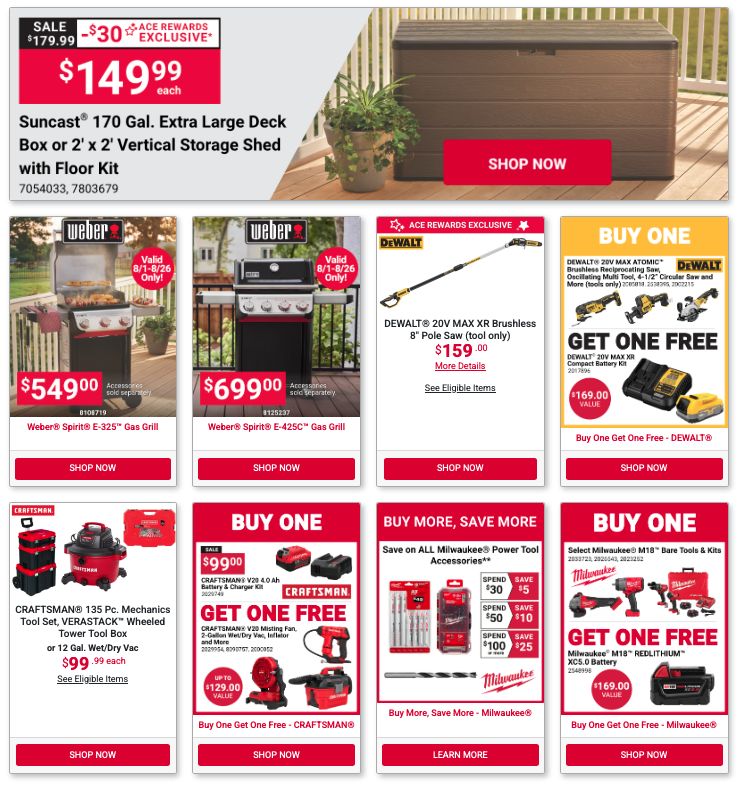 Ace Hardware Local Ad August 2026 3